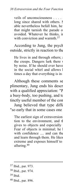 Personality types: Jung's model of typology - Inner City Books