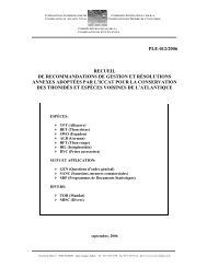 ple-012/2006 recueil de recommandations de gestion et ... - Iccat