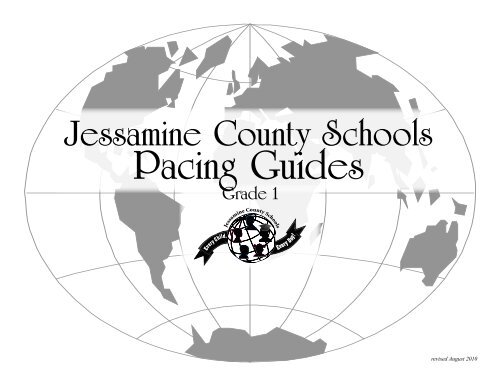 1st Grade Pacing Guide - Jessamine County Schools