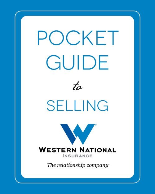 pocket guide - Western National Insurance Group