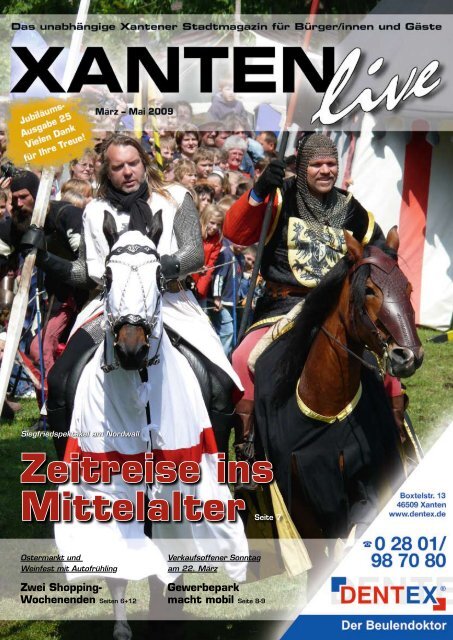 Zeitreise ins Mittelalter Seite 7 - Xanten Live