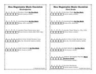 Non Negotiable Math Checklist - Creative Mathematics