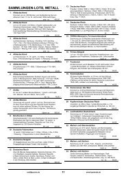 Katalog der 69. Auktion, Teil 1 - Karl-Heinz Cortrie Gmbh