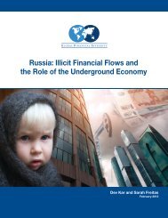 Illicit Financial Flows and the Role of the Underground Economy