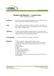 Potato Chip Rubric Lesson Plan - How to Understand a Rubric (1 of 3)