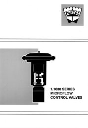download 1-1630 microflow control valves data sheet - Parcol