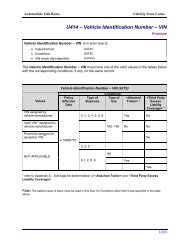 U414 - Vehicle Identification Number - VIN