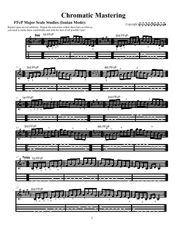 Chromatic Mastering PDF - Jazz Mando