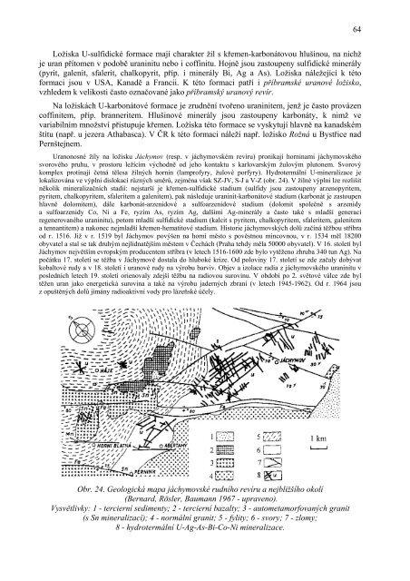 3 LoÅ¾iska rud - Katedra geologie UP