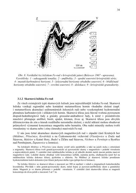 3 LoÅ¾iska rud - Katedra geologie UP