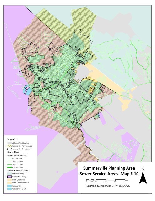 Town of Summerville Planning Area - BCD Council of Governments