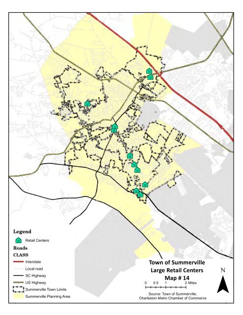Town of Summerville Planning Area - BCD Council of Governments