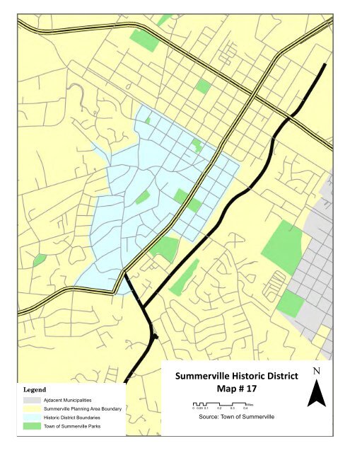 Town of Summerville Planning Area - BCD Council of Governments