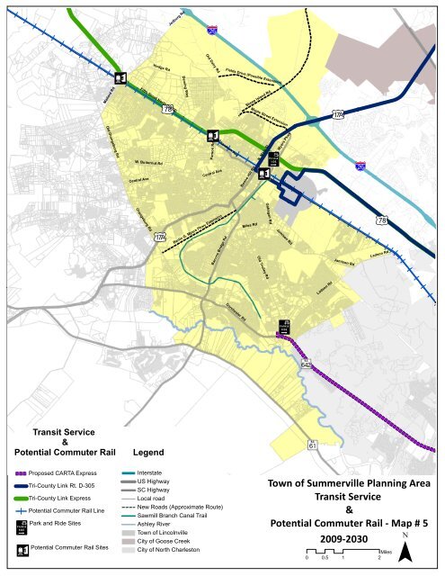 Town of Summerville Planning Area - BCD Council of Governments