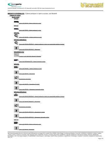 BREVETTI STENDALTO - Catene portacavi in nylon e ... - TraceParts