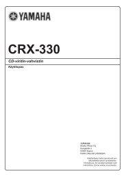 CRX-330 - Yamaha