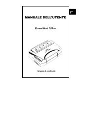 PowerMust Office User manual-It - Mustek