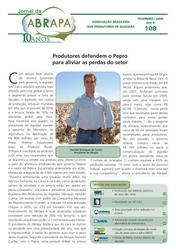 Fevereiro 2009 nÂº 108 â pdf - Abrapa