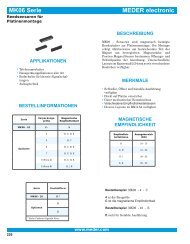 MEDER electronic MK06 Serie - Oppermann