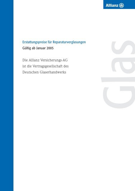 Allianz Ã¶ - glas-kurz.de