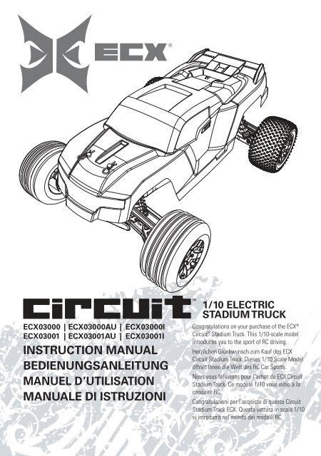 1 10 Circuit Manual English ECX RC