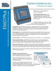 ES-601 Plus Brochure - Roxon