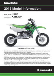2013 Z800 Model Information - Kawasaki New Zealand
