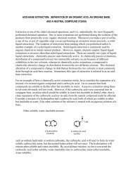 Extraction exp - Chemistry