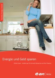 Energie und Geld sparen - Stadtwerke Gelnhausen GmbH
