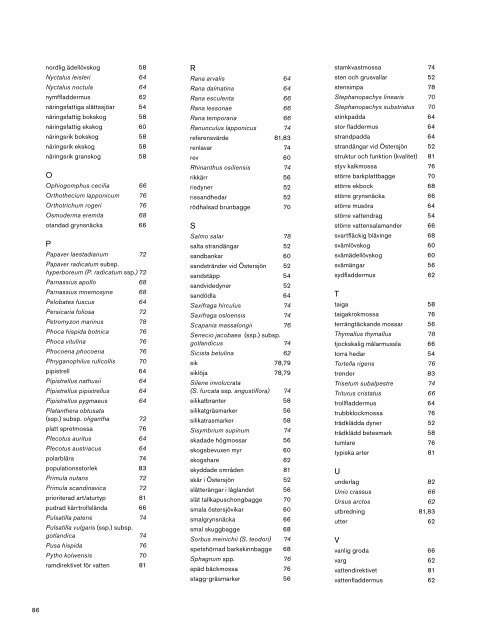 Arter och naturtyper i habitatdir_litet format