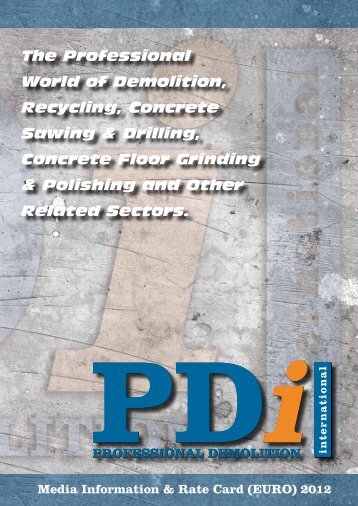 The Professional World of Demolition, Recycling ... - Pdworld.com