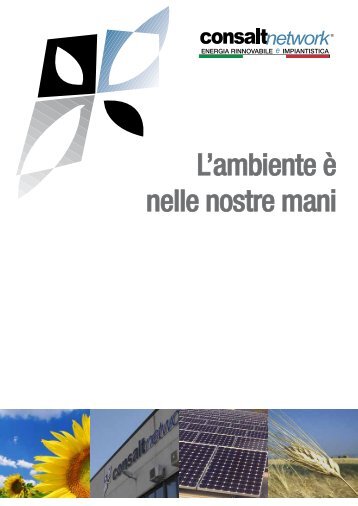 L'ambiente è nelle nostre mani - Consalt Network