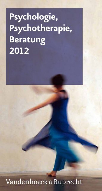 Psychologie, Psychotherapie, Beratung 2012