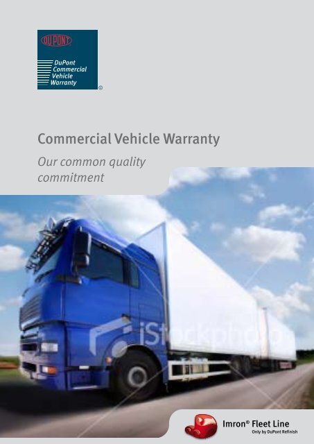 Commercial Vehicle Warranty Flyer - DuPont Refinish