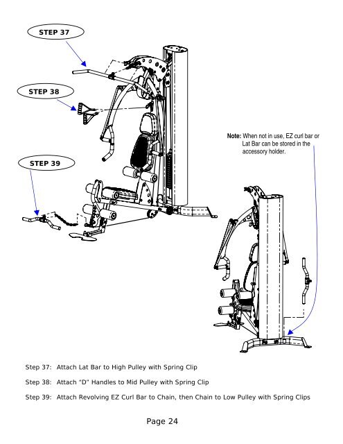 ASSEMBLY & OPERATION MANUAL - Inspire Fitness