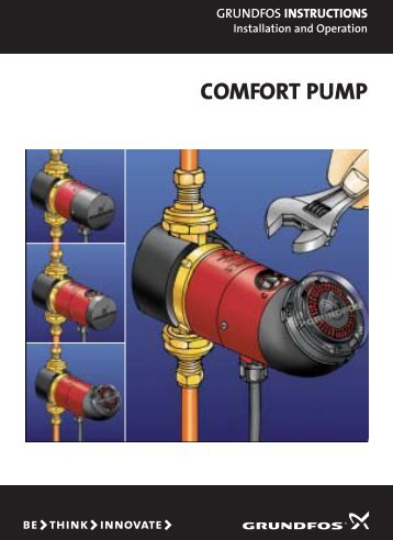 Grundfos Comfort Pump - Installation Manual - Solar Water Wise