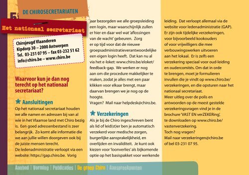 Ik wil meer - Chiro - Chirojeugd Vlaanderen