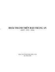 HOÃI THANH TRÃN BÃO TRÃNG AN - Viet-studies