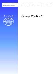 Anlage ISSAI 11