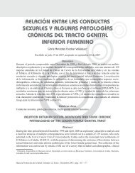 relación entre las conductas sexuales y algunas patologías crónicas ...