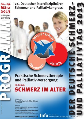 Programm als PDF Ã¶ffnen - Der Deutsche Schmerz