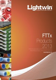 FTTx Products 2013 - TRIOTRONIK Computer und Netzwerktechnik