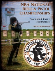 NRA National Rifle & Pistol Championships - Results