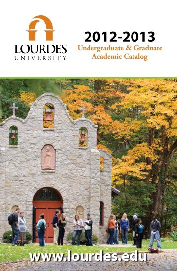 2012–2013 Catalog - Lourdes College