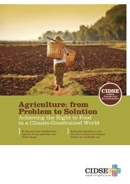 Agriculture: from Problem to Solution Achieving the Right ... - Misereor