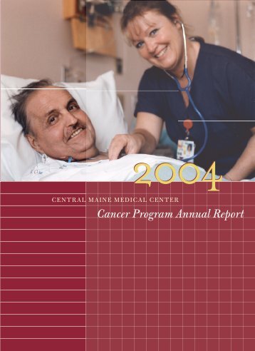 Chairman's Report - Central Maine Medical Center