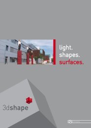 light. shapes. surfaces. - 3D Shape GmbH