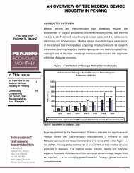 An Overview of The Medical Devices Industry in ... - Penang Institute