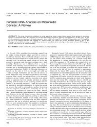 Forensic DNA Analysis on Microfluidic Devices: A Review