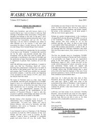 WASBE June 2001 Newsletter - World Association for Symphonic ...